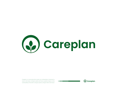 Careplan Logo brand brand design branding community logo grow logo leaf leaf logo logo logo design logodesign logodesigner logos minimal minimal logo plant plant logo simpel simpel logo simple simple logo