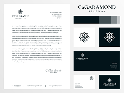 Branding | Casa Grande Residences bran identity brand brand and identity brand design brand identity design branding branding and identity branding identity identity identity branding property real estate real estate agency real estate branding real estate logo realestate realtor residence residences residential