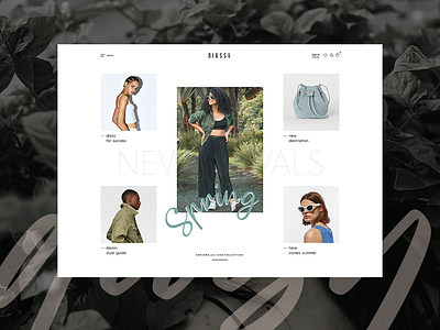 D.I.A.S.S.Y ! creative ecommerce fashion minimal shop