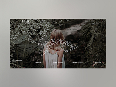 D.I.A.S.S.Y clean creative ecommerce fashion minimal minimalist shop slider wordpress