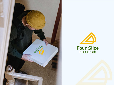 Four slice logo design