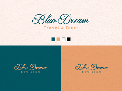 Blue Dream_ Logo adobe illustrator adobe photoshop brand awerness brand identity branding corporate logo custom logo custom typography design graphic design illustration logo new logo new product rebranding redesign logo sketch typography vector