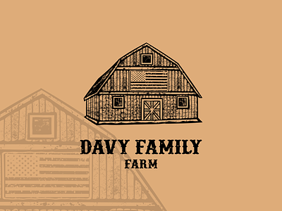Davy Family Farm_ Vintage logo