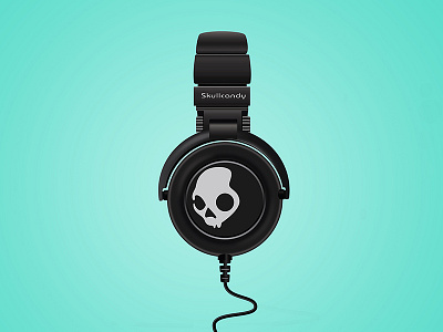 Skullcandy branding earphones headphones illustration music product skullcandy sound