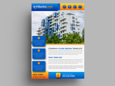 Corporate Business Flyer Poster Design Template