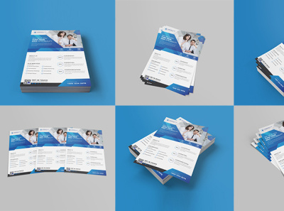 Best 9 Flyer Mockup Free Download 2023