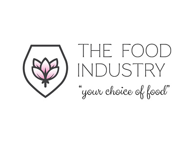 THE FOOD INDUSTRY drink logo food logo logo maker restaurant logo tea logo