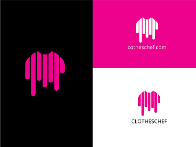 Clotheschef app icon app logo brand kit branding design clothing logo crypto logo design food logo illustration logo tech logo