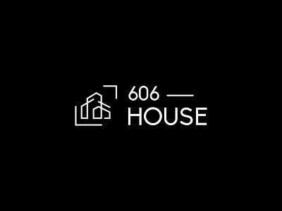 606 House app icon app logo brand kit branding design crypto logo design food logo illustration logo realtor logo startup logo tech logo
