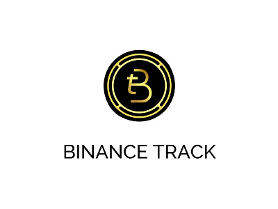 Binance Track app icon app logo brand kit branding design crypto logo design food logo illustration logo tech logo