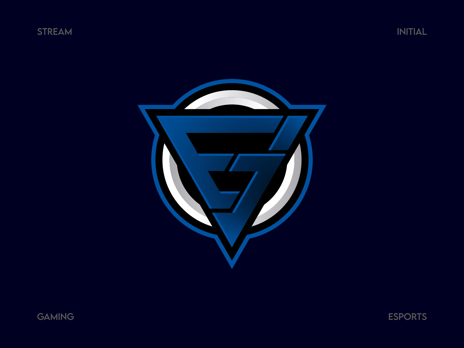 INITIAL LETTER GAMING LOGO DESIGN by Roshme Akther on Dribbble