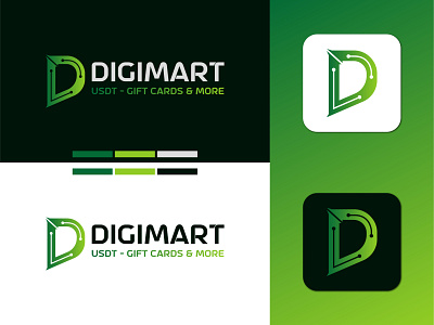 DIGIMART Online Shop Logo Design