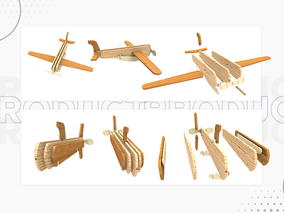 Submaplane 3d 3d modeling 3d rendering industrial design toy design woodworking