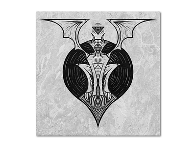 Gargoyle design digitalart graphic design illustration