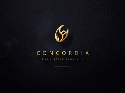 Concordia branding concord identity jewelery logo logo design peace