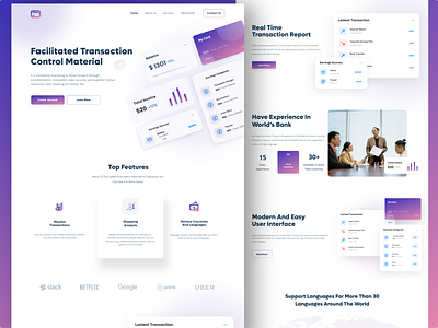 SAAS Website Landing Page design homepage landing page landing page design product saas saas website ui uiux design