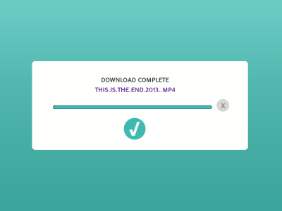 Simple Download Complete
