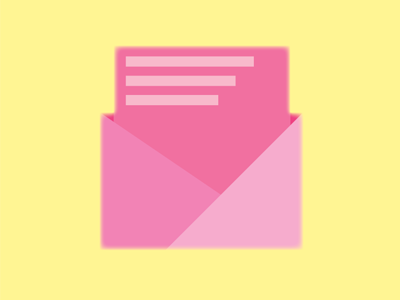 Email design envelope flat icon mail ui
