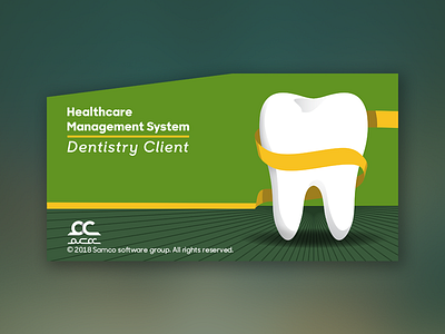 Splash Screen dentistry healthcare illustration medical ribbon splash screen windows