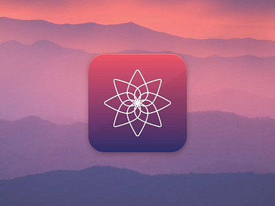 Mediation App Icon - Daily UI Challenge 005
