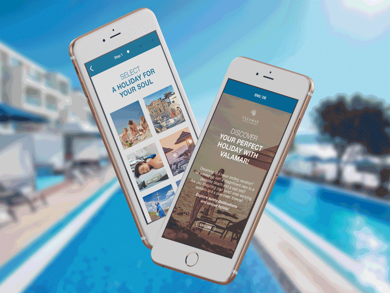 Valamar hotels and resort mobile app