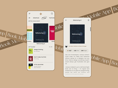 Book mobile app