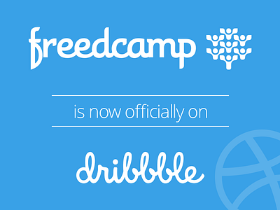 Freedcamp is officially on dribbble