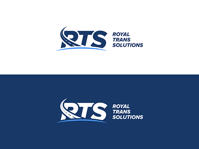 RTS logotype design combination mark earth hill lettermark logo logotype road royal rts solutions transportation