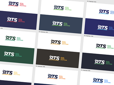 RTS logotype design – exploring colors colorscheme combination mark earth exploration hill lettermark logo logotype road royal rts solutions transportation