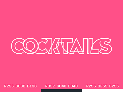 cocktails logotype design cocktails line line logo line logotype logo logodesign logotype logotypedesign typography visualidentity