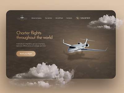 Landing page for Aviation company aviation cloud clouds design jet landing landing page landing page design landingpage plane planes trend trends trendy design ui ui design uiux ux ux design