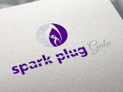 Spark Plug Gala Logo gala logo spark plug