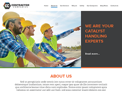 Contractor Companies Website