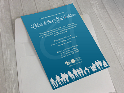 Celebrate the Art of Inclusion Invitation art celebrate design disabilities disability inclusion invitation