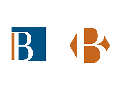 "B" Logos b design logo logo design simple square