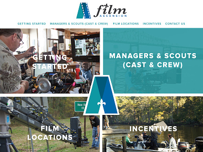 Film Commission Website Design