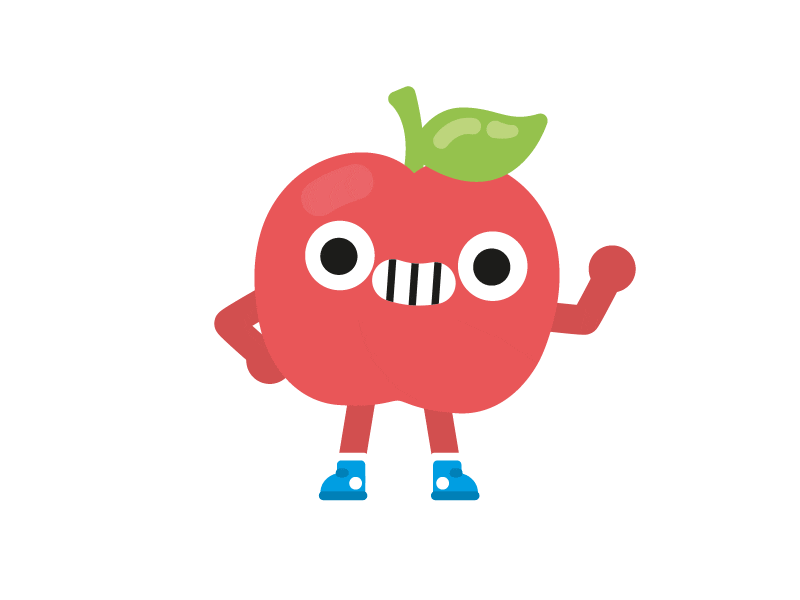 New showreel time whooppaaaa 🎉🎉🎉 apple food fun illustration showreel vector