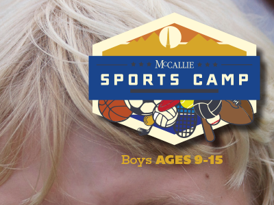 Sports Camp Logo branding identity illustration