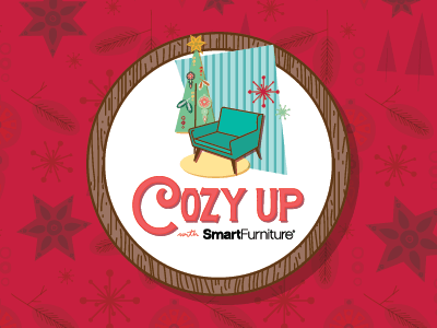 Cozy On Up branding illustration