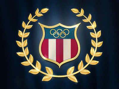 Team USA Olympic Badge