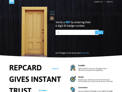 Repcard ID Verification illustrations product design uidesign uxdesign visualization