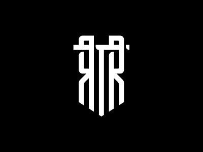 RTR Monogram affinity designer branding clothing design elegant graphic design letter logo masculine monogram retro rtr simple typography vintage