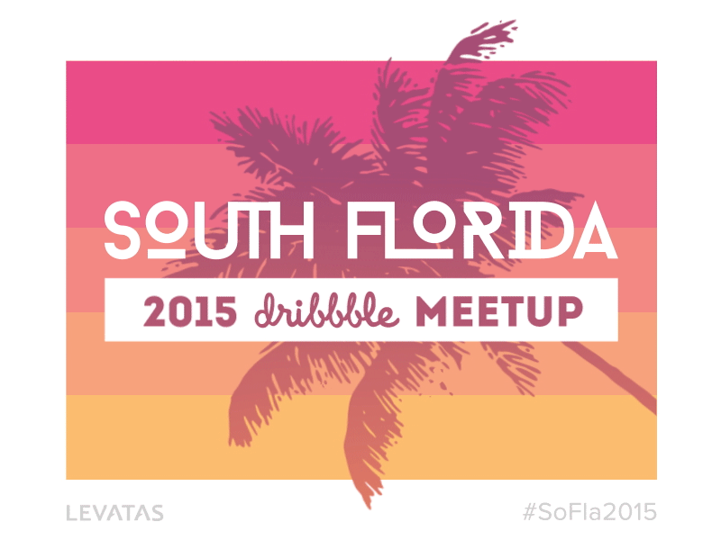 2015 South Florida Dribbble Meetup dribbble event florida meetup sofla