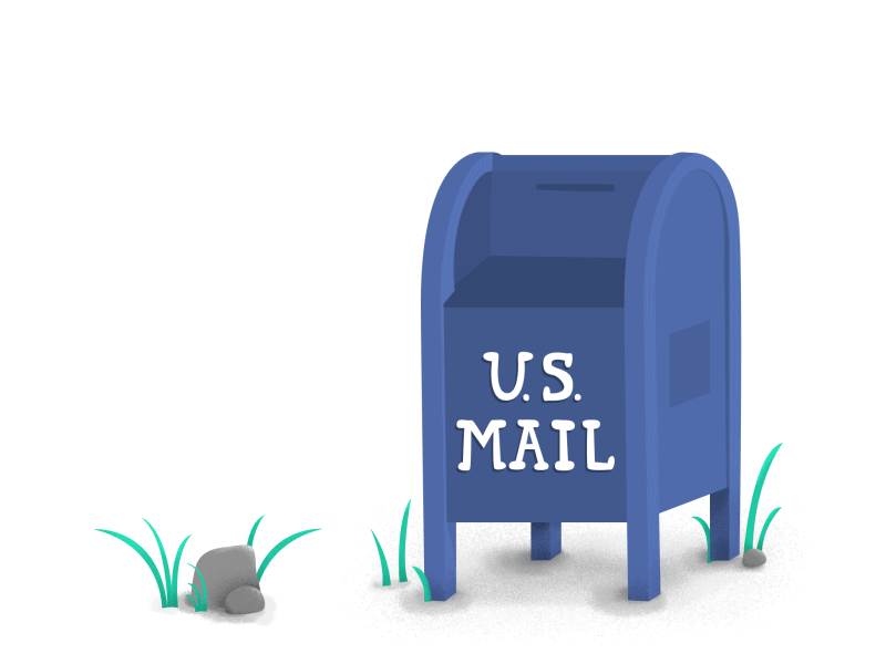 Mailin' a Letter adobe illustrator after effects cel animation envelope illustration mailbox motion graphics