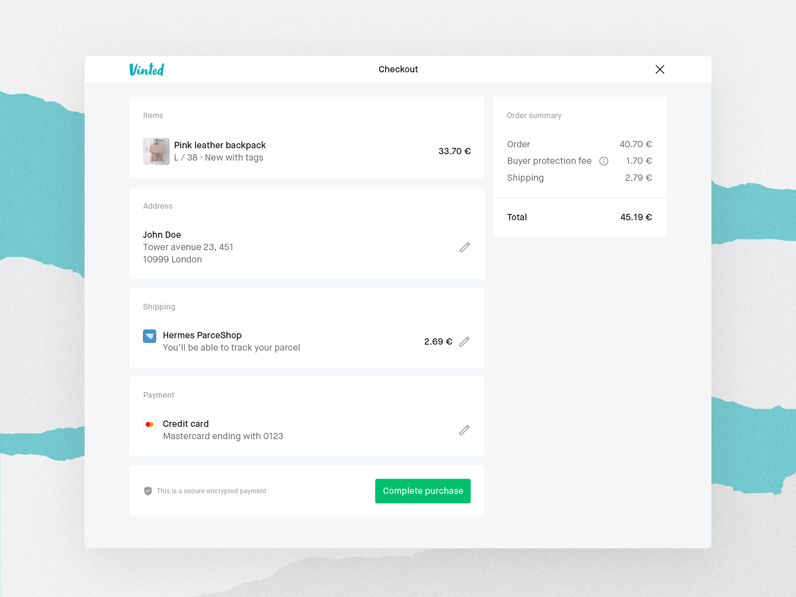 Checkout Screen By Daumantas Banys For Vinted On Dribbble checkout-screen-by-daumantas-banys-for-vinted-on-dribbble
