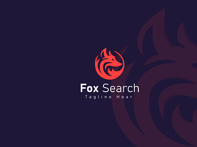 Fox Searce graphicdesign illustrator logo logo design logotype trendy