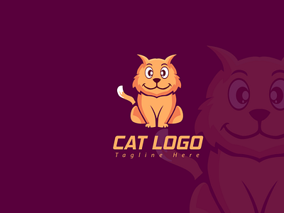 cat logo cat logo gfxrakib graphicdesign logo logo design trendy logo