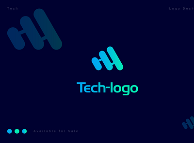 Tech logo branding crypto logo graphic design logo