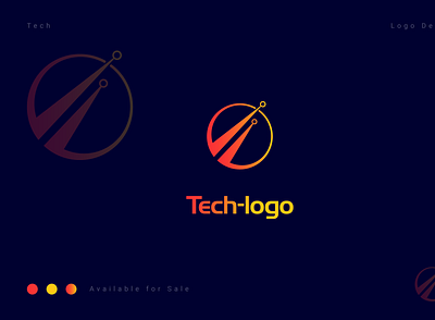 Tech logo crypto logo cybersecurity logo startup logo tech logo technology logo