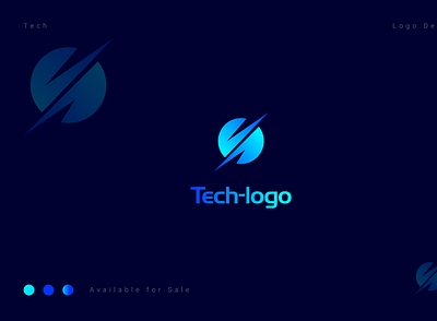 Tech logo branding crypto logo cybersecurity logo graphic design startup logo tech logo technology logo